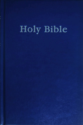 Anglais, Bible NASB, cartonnée, bleue