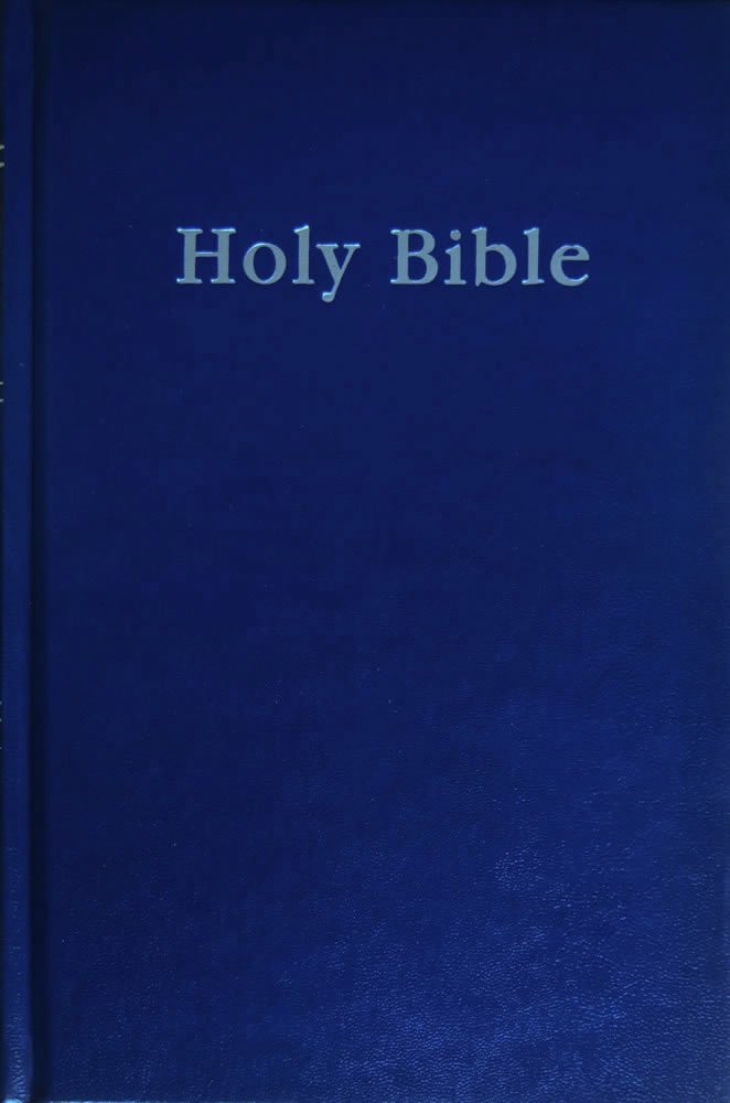 Englisch, Bibel New American Standard Version, kartonniert, blau