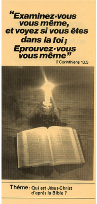 Qui est Jésus-Christ d'après la Bible ?