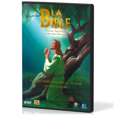 Bible [intégrale]. L'Ancien Testament. Le Nouveau Testament (La) - [coffret 6 DVD] dessins...