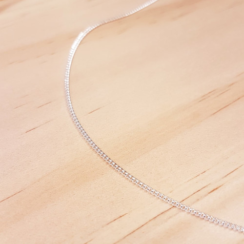 Chaîne Gourmette Argent 2.04 g - 50 cm
