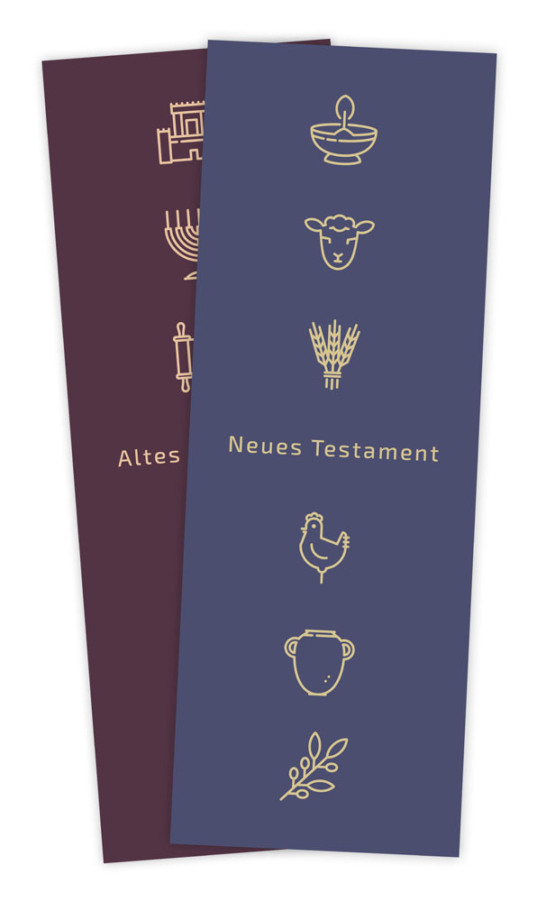 Lesezeichen - "Bücher der Bibel"