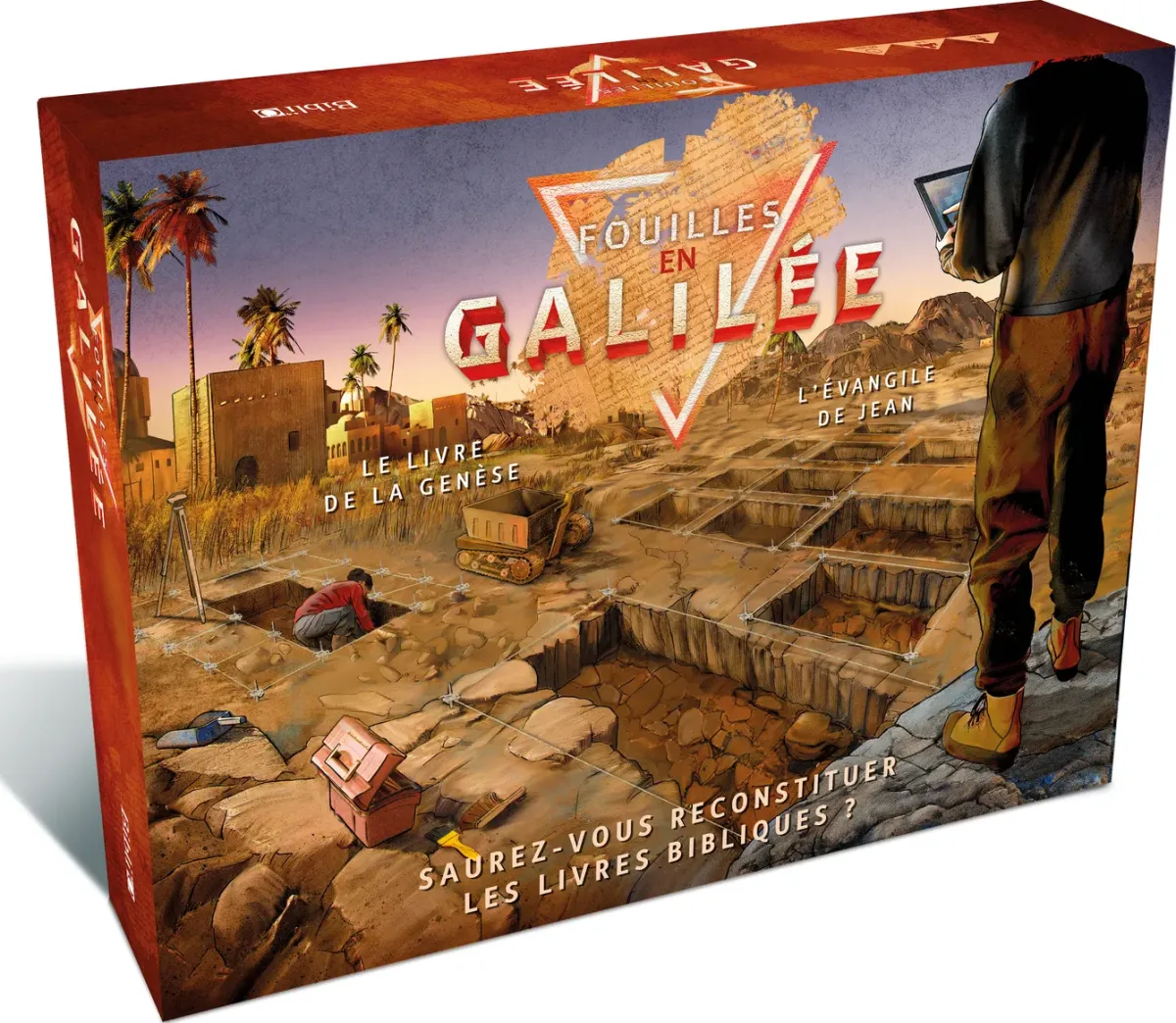 Fouilles en Galilée - Jeu de société