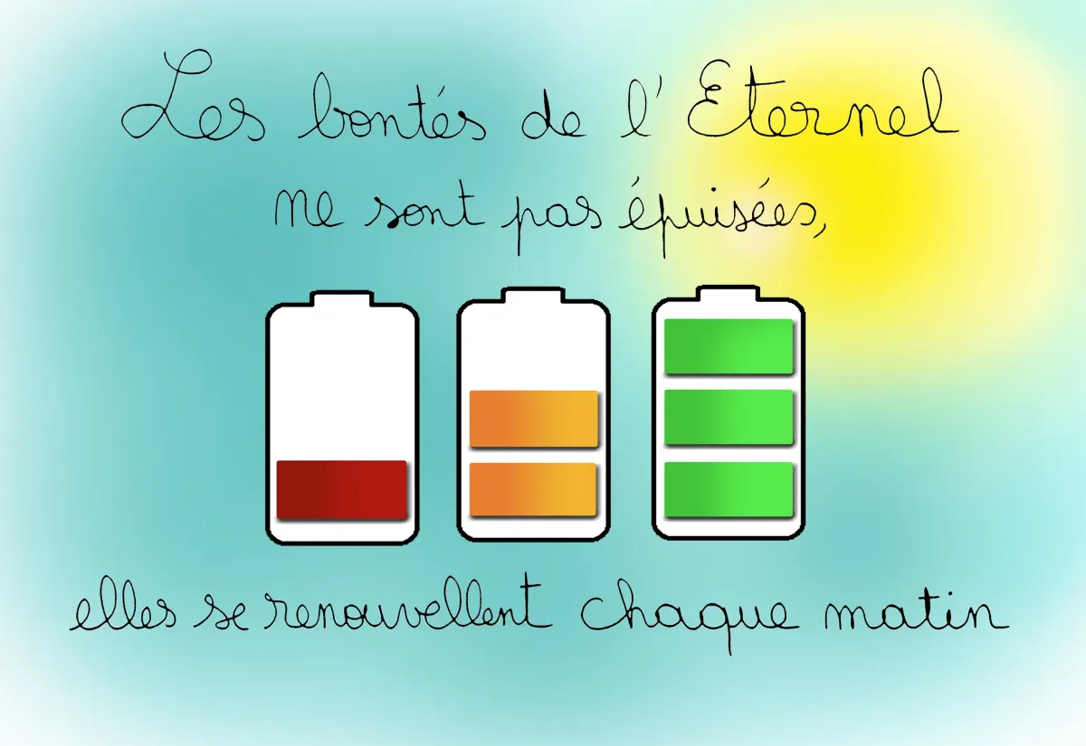 Carte postale, Bontés de l'Éternel