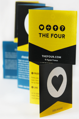 Dépliant "The Four" - lot de 25