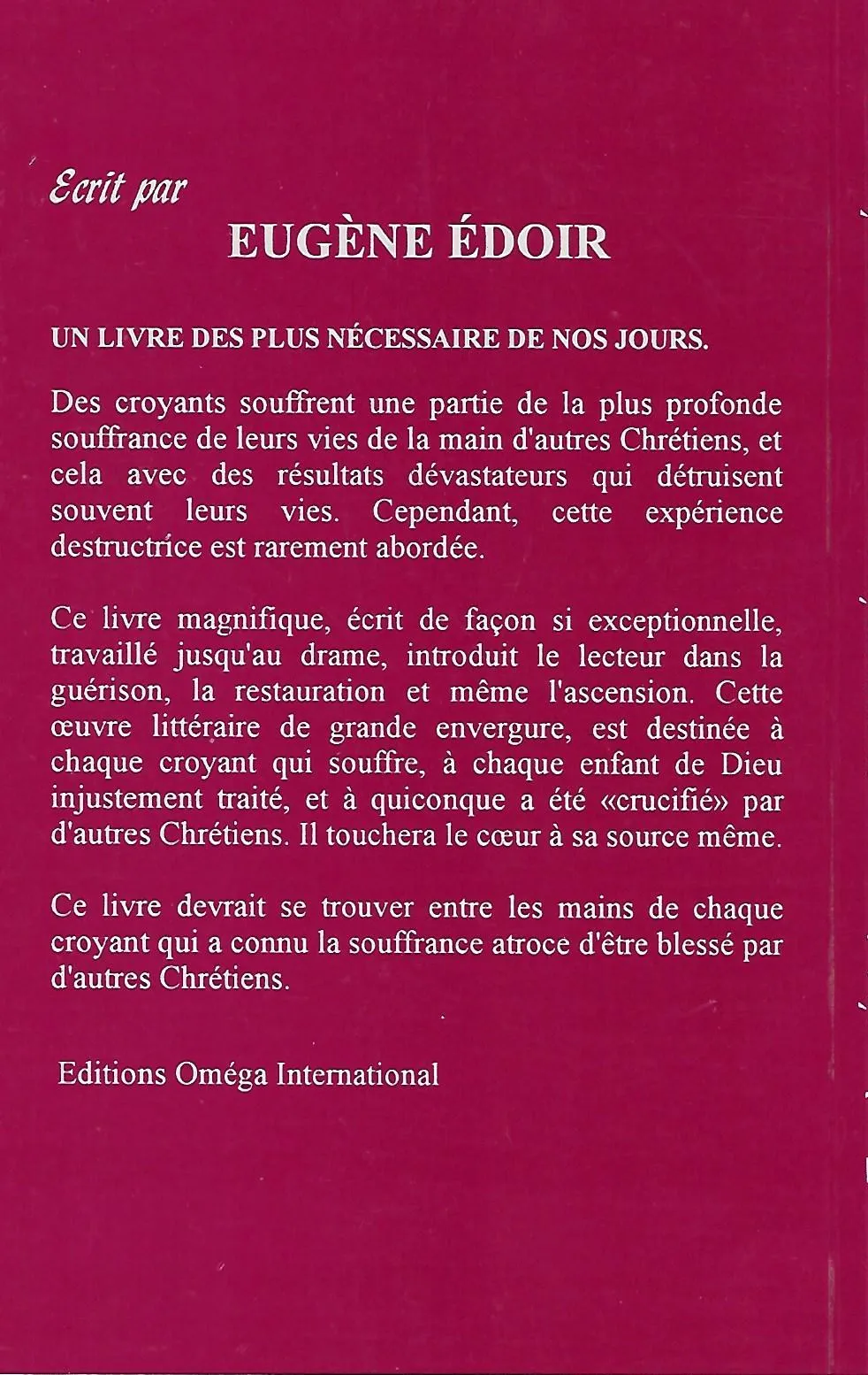 Église compromise ou la puissance d'Élie (L')