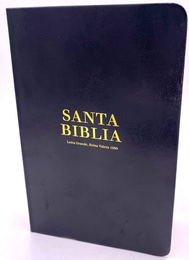Espagnol, Bible RVR 1960, gros caractères similicuir noir