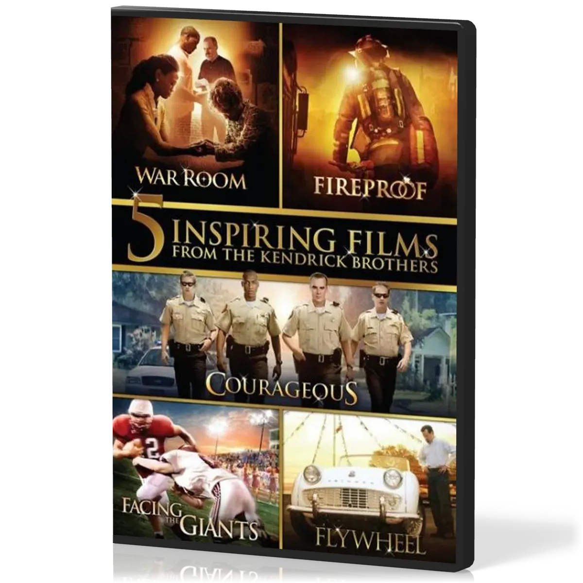 Coffret 5 films des frères Kendrick - [5 DVD] War Room, Fireproof, Courageous, Facing the Giants,...