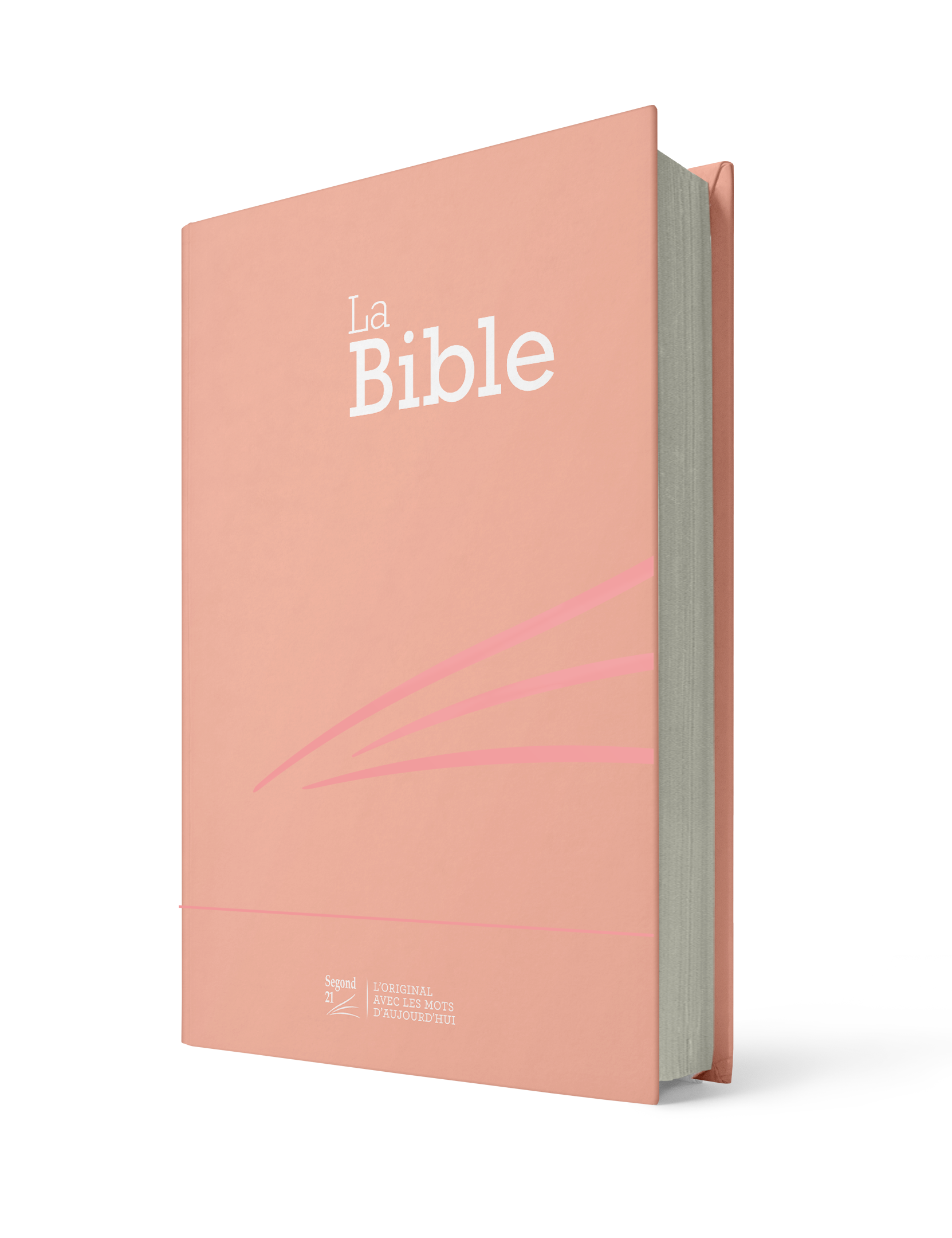 Bible Segond 21 Compacte - Couverture Rigide Skivertex Rose Guimauve ...