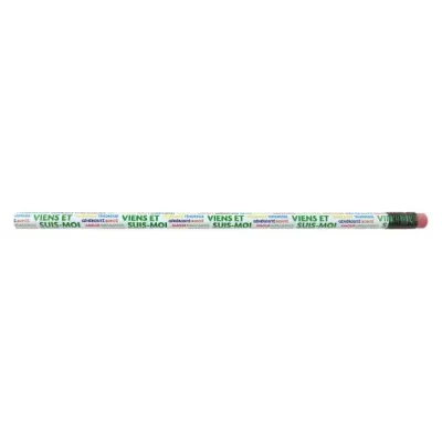 CRAYON "VIENS ET SUIS-MOI" AVEC GOMME