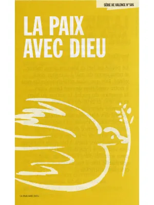 Paix avec Dieu (La) - Uniquement par 100 ex.  [série Perspectives No 505]