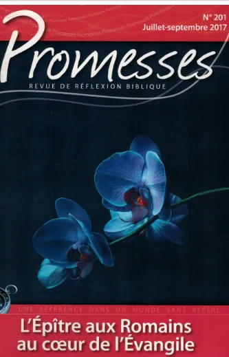 PROMESSES 1er trimestre - Revue de réflexion biblique