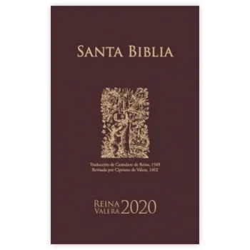 Spanisch, Bibel Reina Valera 2020, broschiert, bordeaux