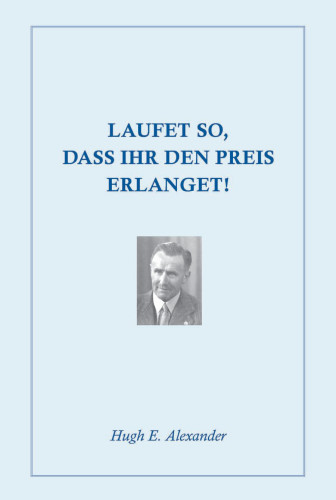 LAUFET SO, DASS IHR DEN PREIS ERLANGET - PDF