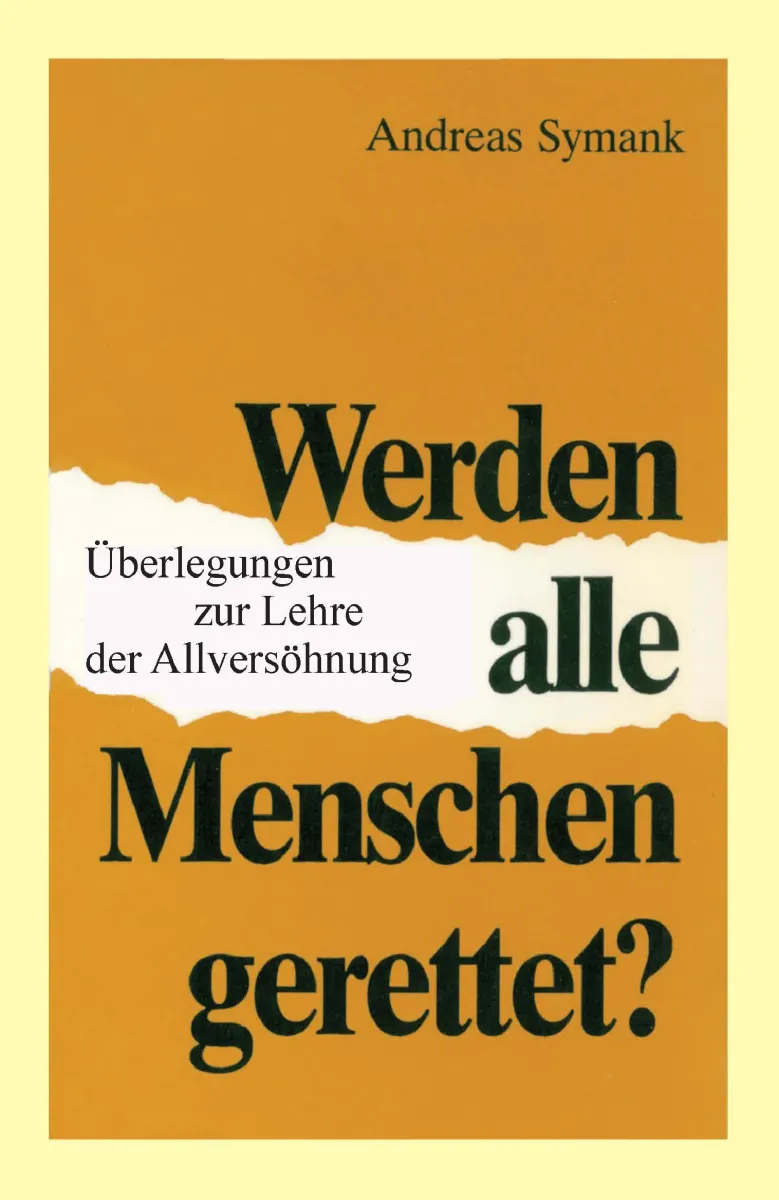 WERDEN ALLE MENSCHEN GERETTET? - PDF