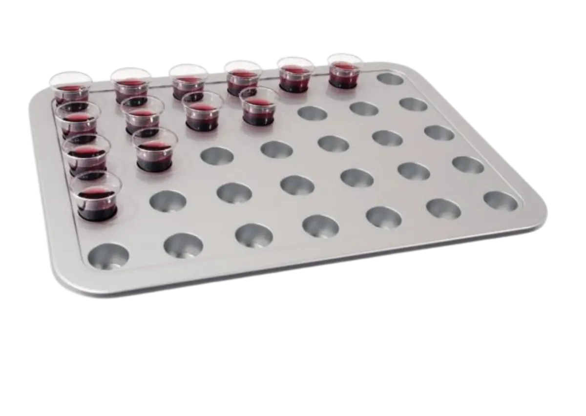 Plateau économique Sainte Cène - en plastique rigide - 35 trous