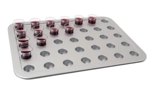 Plateau économique Sainte Cène - en plastique rigide - 35 trous