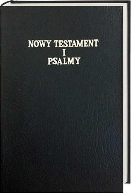 Polnisch, Neues Testament, Psalmen & Sprüche, - Plastikeinband, schwarz oder grenat