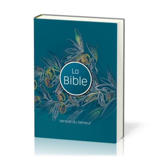 Bible Semeur 2015, compacte, couverture rigide illustrée, olivier - tranche blanche