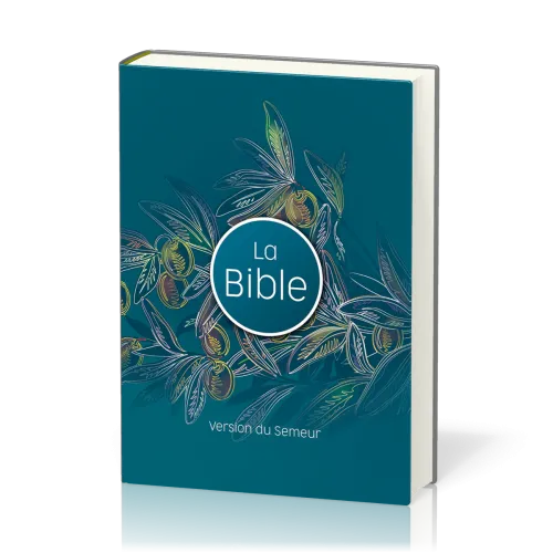 Bible Semeur 2015, compacte, couverture rigide illustrée, olivier - tranche blanche