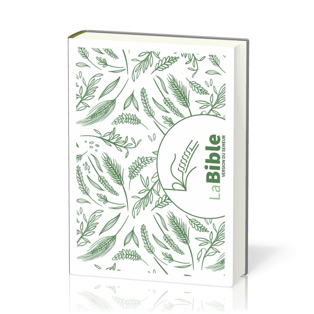 Bible Semeur 2015 Rose illustrée rigide Tranche blanche — BLFStore