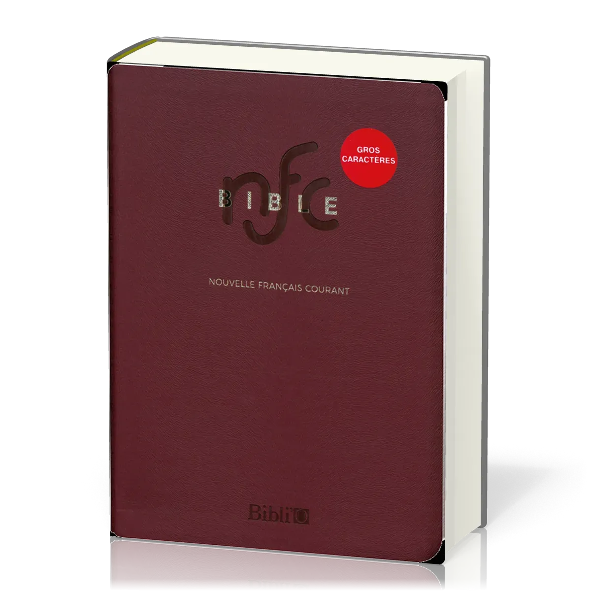 Bible Nouvelle Français courant, gros caractères - avec deutérocanoniques