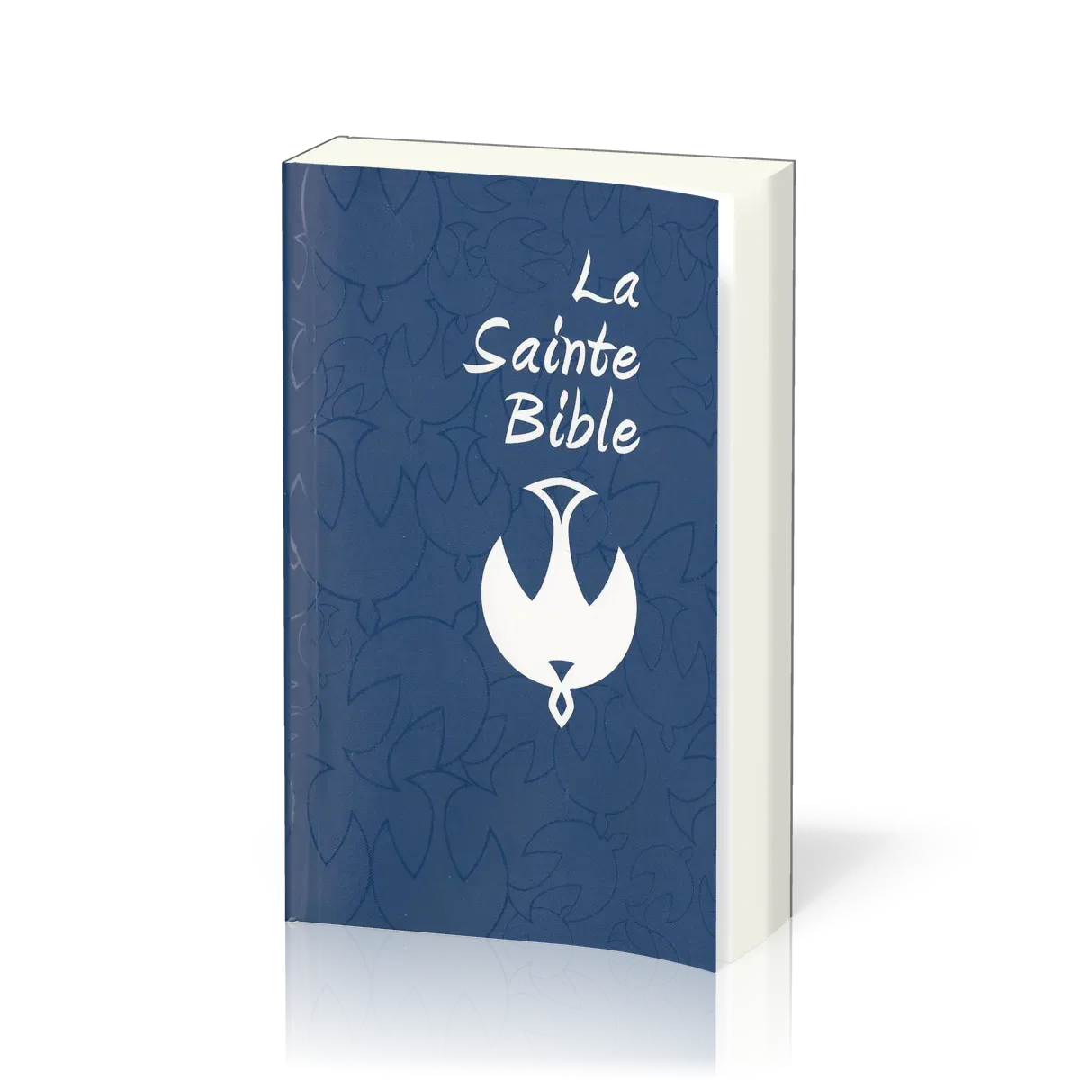 Bible à la Colombe Segond 1978, marine - brochée, avec notes réduites