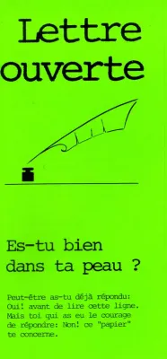 LETTRE OUVERTE