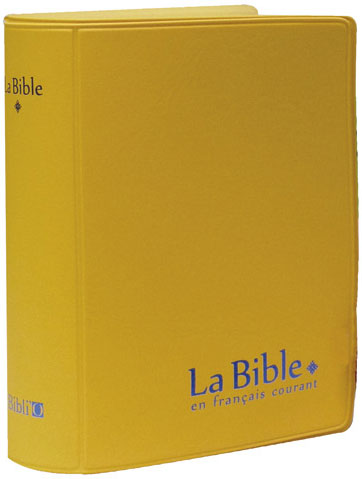 Bible en français courant, de poche, safran - couverture souple, flexa