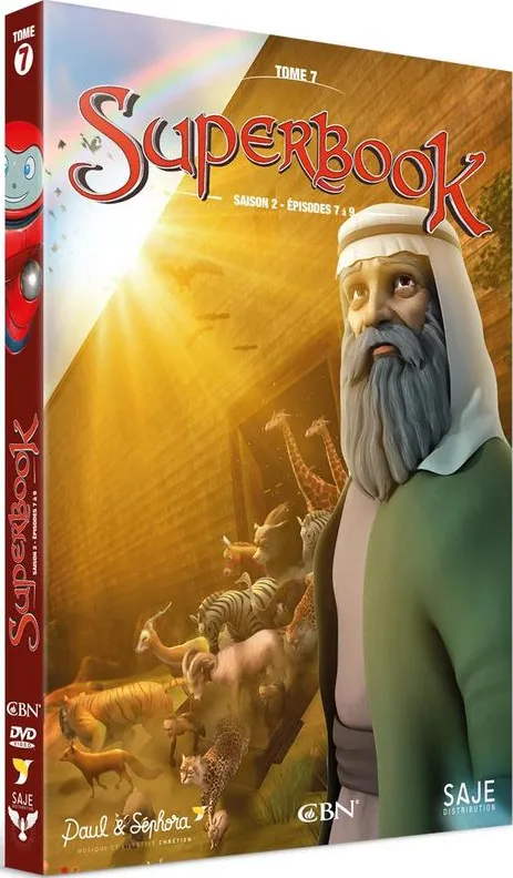 Superbook T.07 - [DVD] saison 2, épisodes 7 à 9