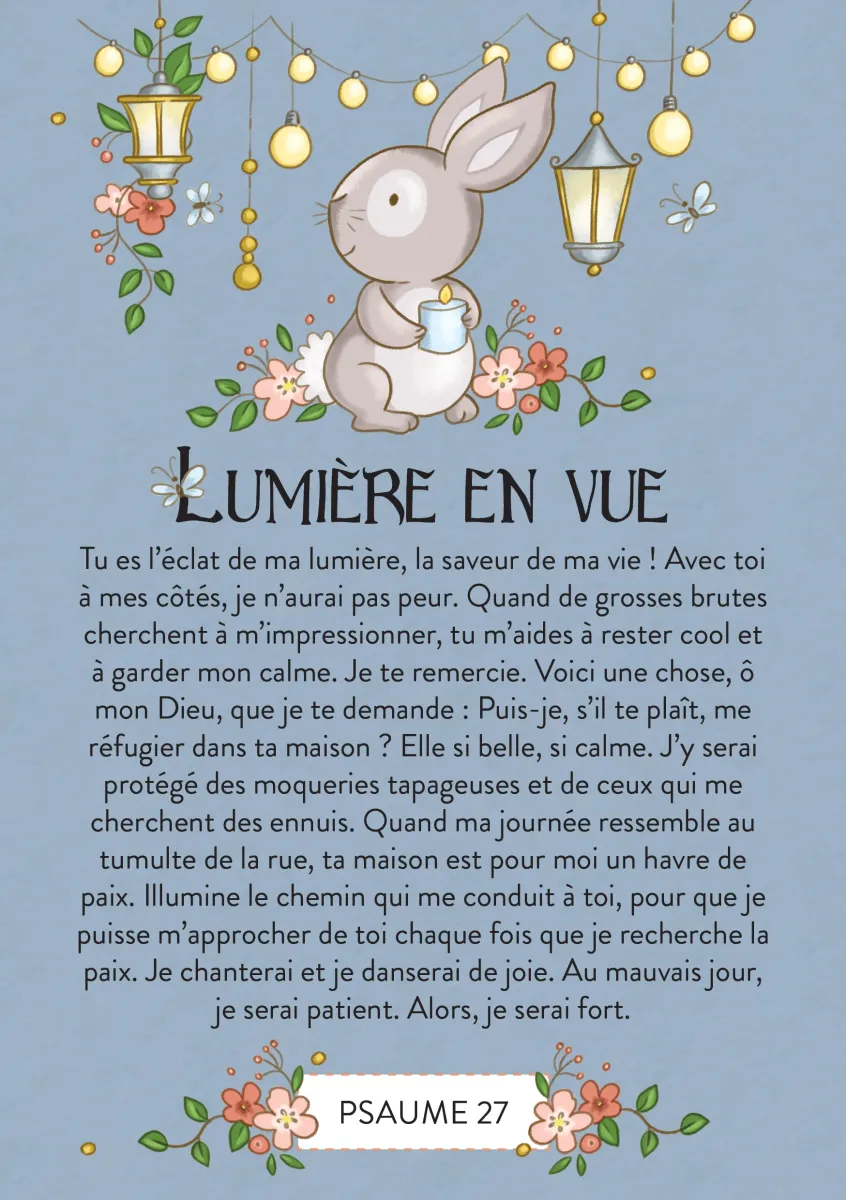 150 psaumes pour les petits lapins - 150 méditations à la manière des Psaumes