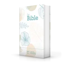 Bibel Segond 21, französisch (Premium Style) - gestepptes Hardcover aus Canvas mit Blättermuster
