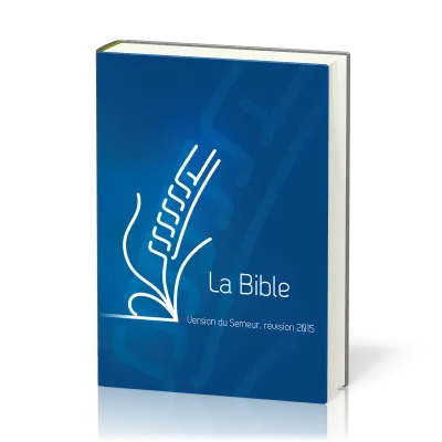 Bible Semeur 2015, compacte, bleue - couverture rigide