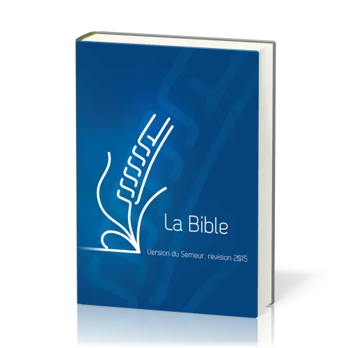 Bible Semeur 2015, compacte, bleue - couverture rigide