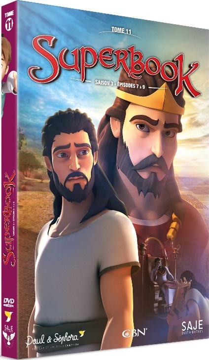 Superbook T.11 - [DVD] saison 3, épisodes 7 à 9