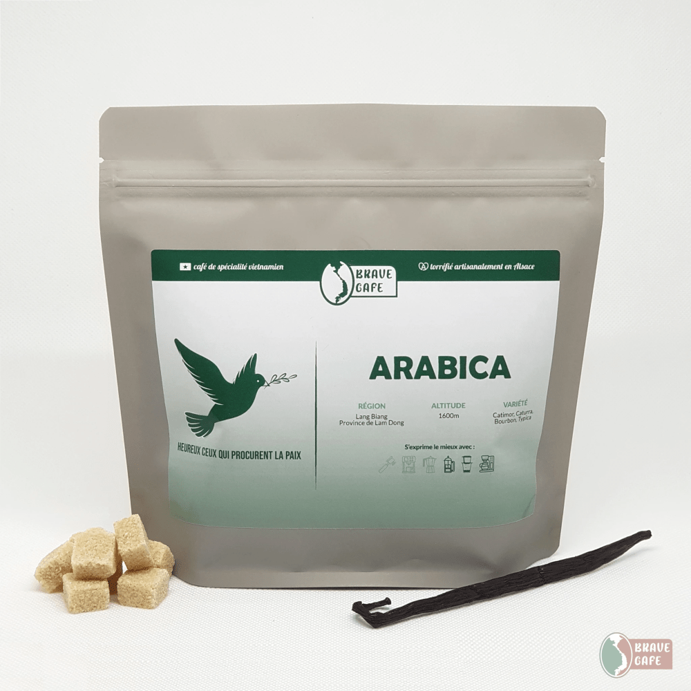 Café moulu arabica - Zanya double washed - Sachet de 250 g