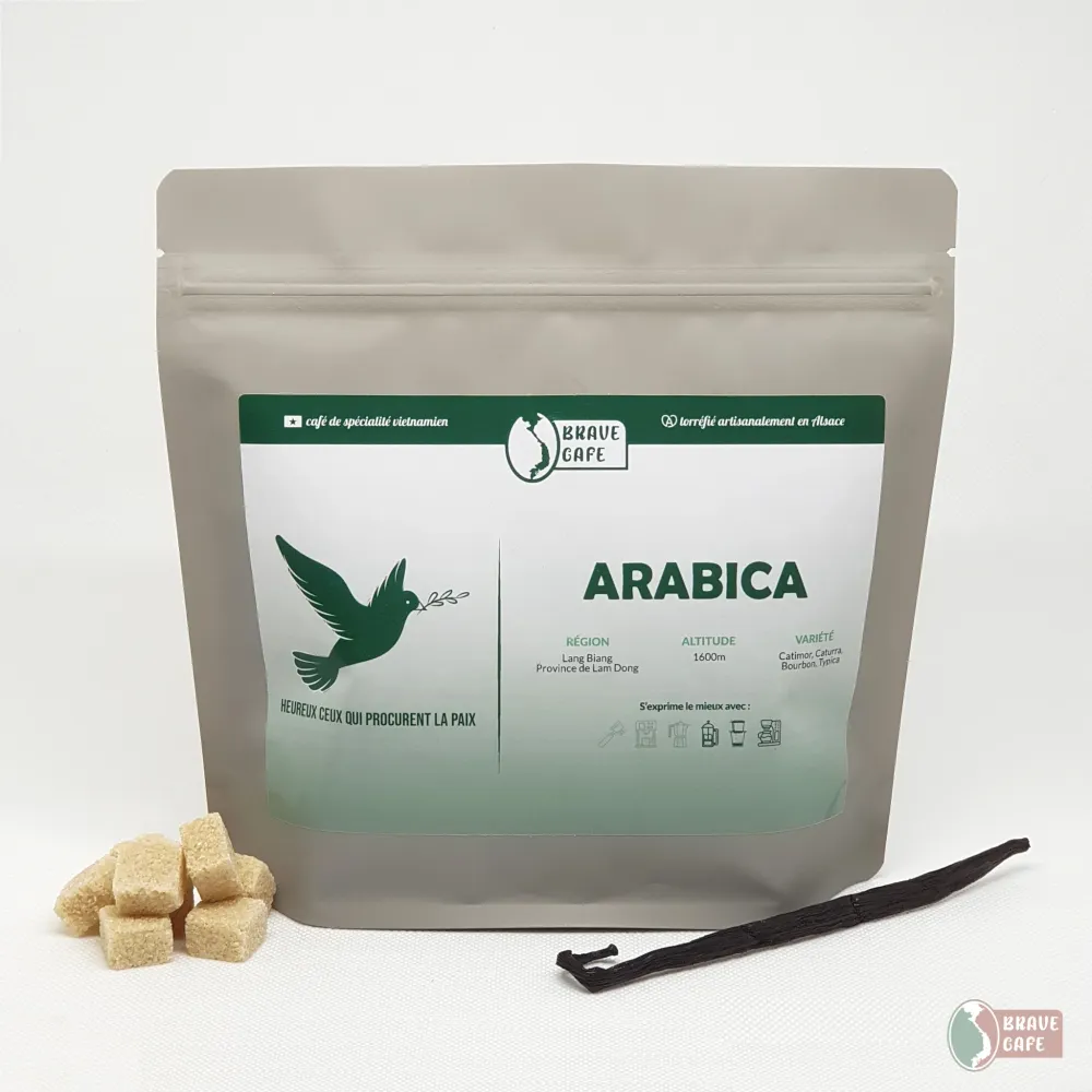 Café moulu arabica - Zanya double washed - Sachet de 250 g