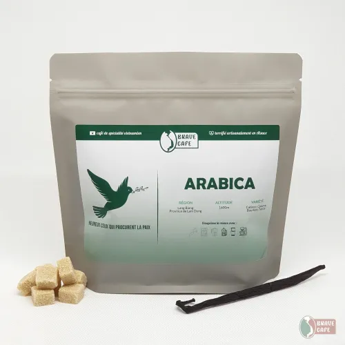 Café moulu arabica - Zanya double washed - Sachet de 250 g