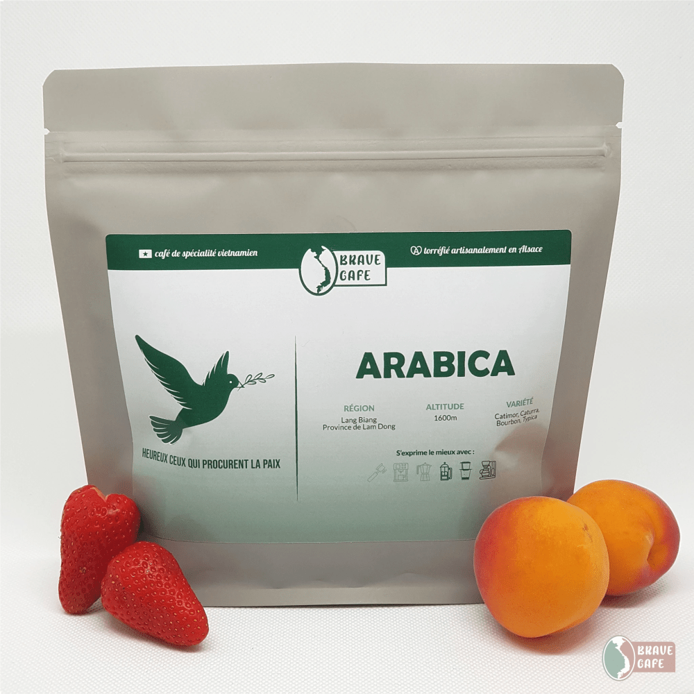 Café moulu arabica Zanya - Red Honey - Sachet de 250g