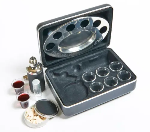 Set portable de communion LEGACY - Ensemble de voyage de Sainte Cène pour 6 personnes
