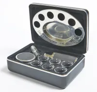 Set portable de communion LEGACY - Ensemble de voyage de Sainte Cène pour 6 personnes