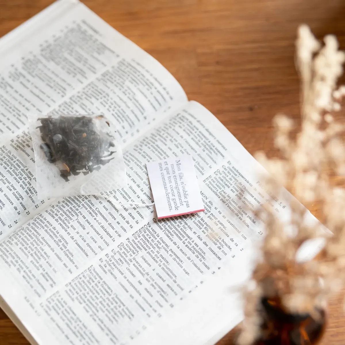 Coffret 30 jours - Thé noir bergamote et agrumes - Proverbes