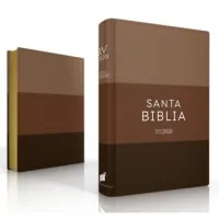 Espagnol, Bible RV 2020, gros caractères - tricolor marrón/café oscuro/café claro