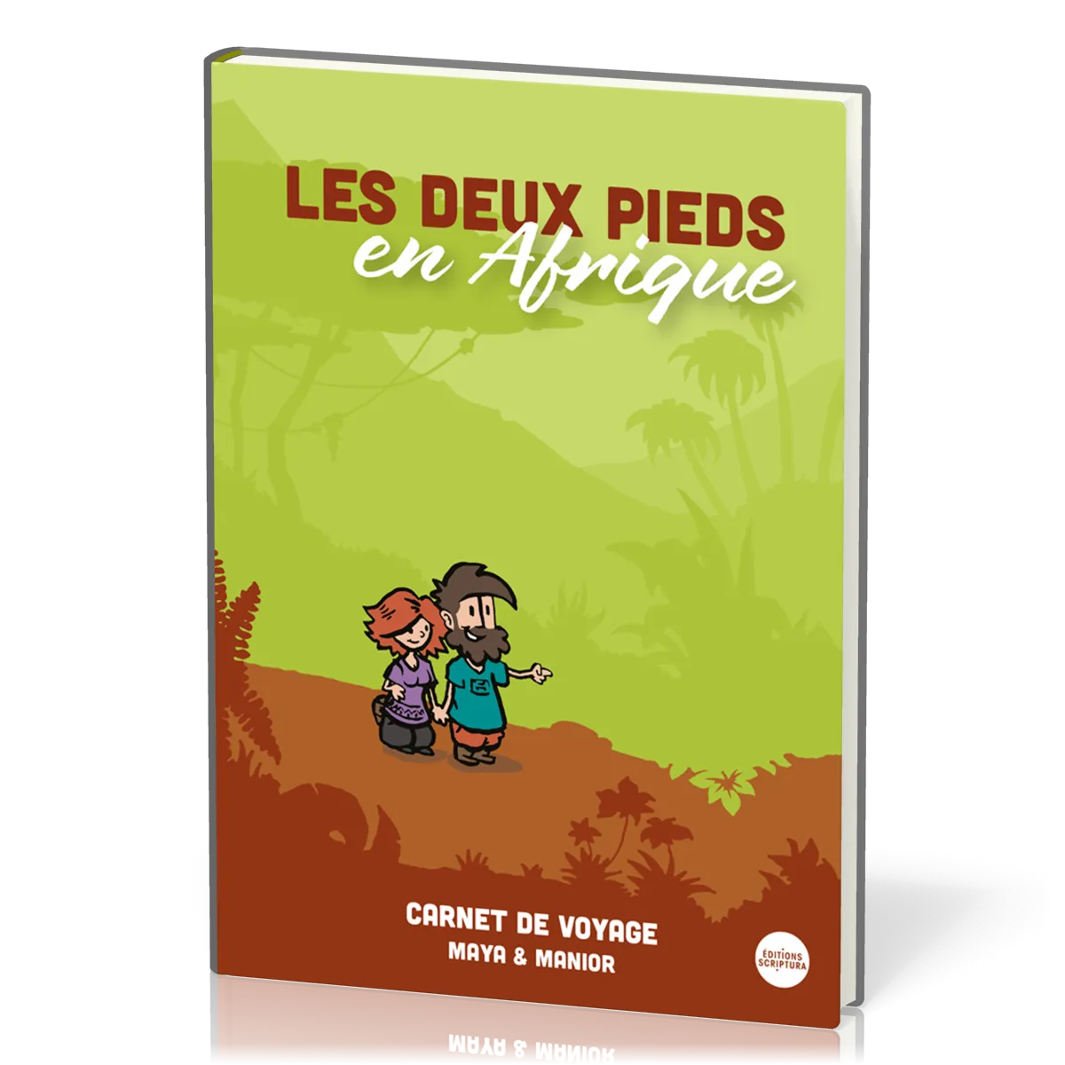 Deux pieds en Afrique [BD] (Les) - Carnet de voyage
