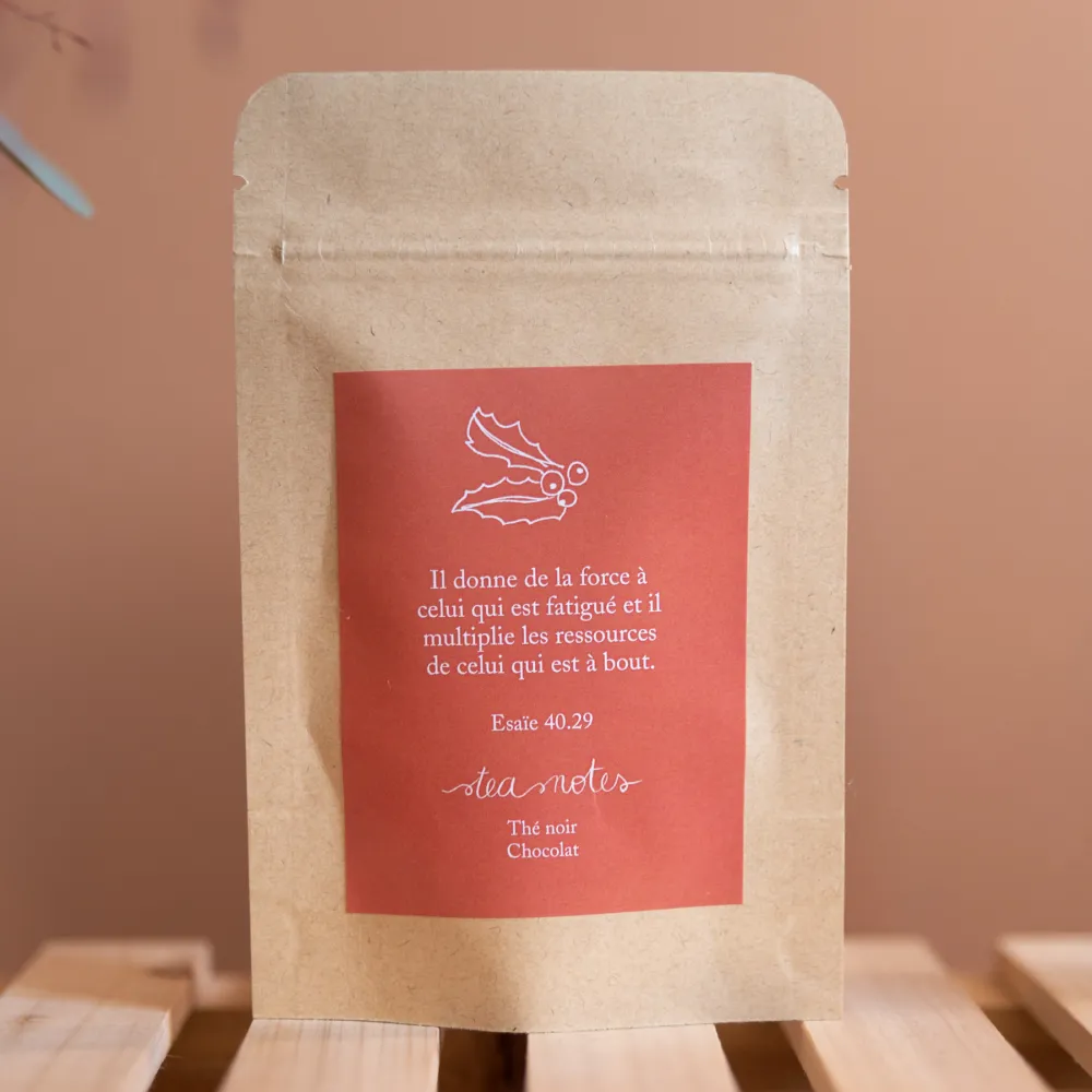 Sachet Thé noir - Chocolat - 10gr