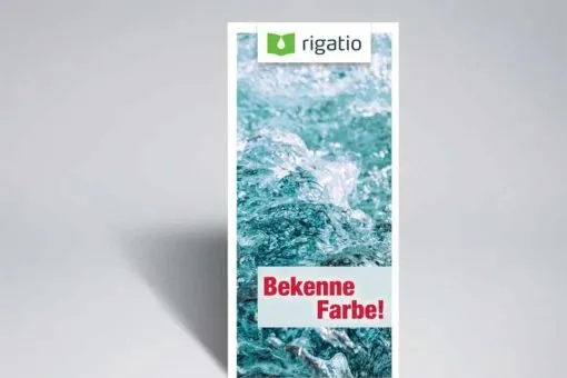 Bekenne Farbe - Lass dich taufen! - Ein Flyer zur Taufe