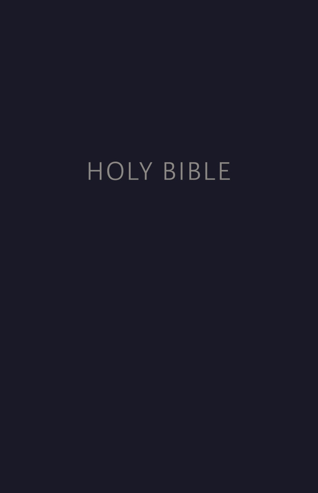 Anglais, Bible NKJV, Pew Bible, cartonnée, bleue