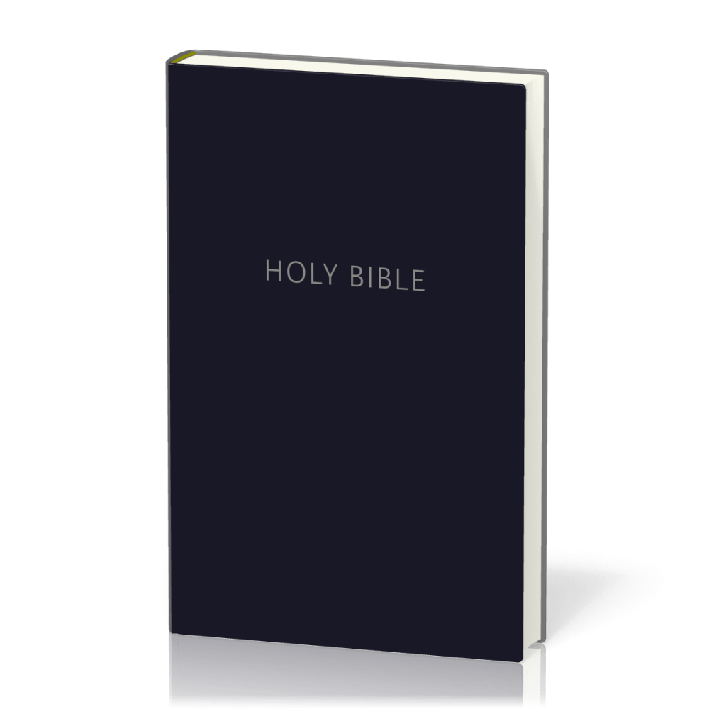 Anglais, Bible NKJV, Pew Bible, cartonnée, bleue