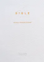 Bible Nouvelle Français Courant, blanche, tranche or - sans deutérocanoniques