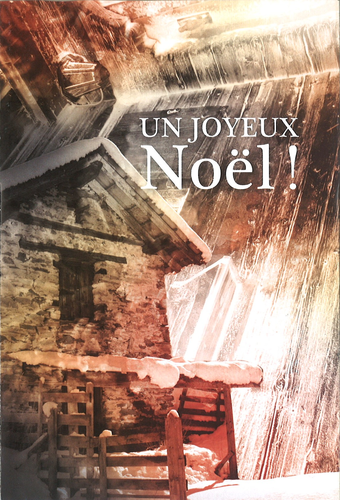 Un joyeux Noël  - dépliant 8 pages
